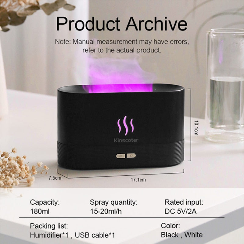 Aromatherapy Flame Diffuser