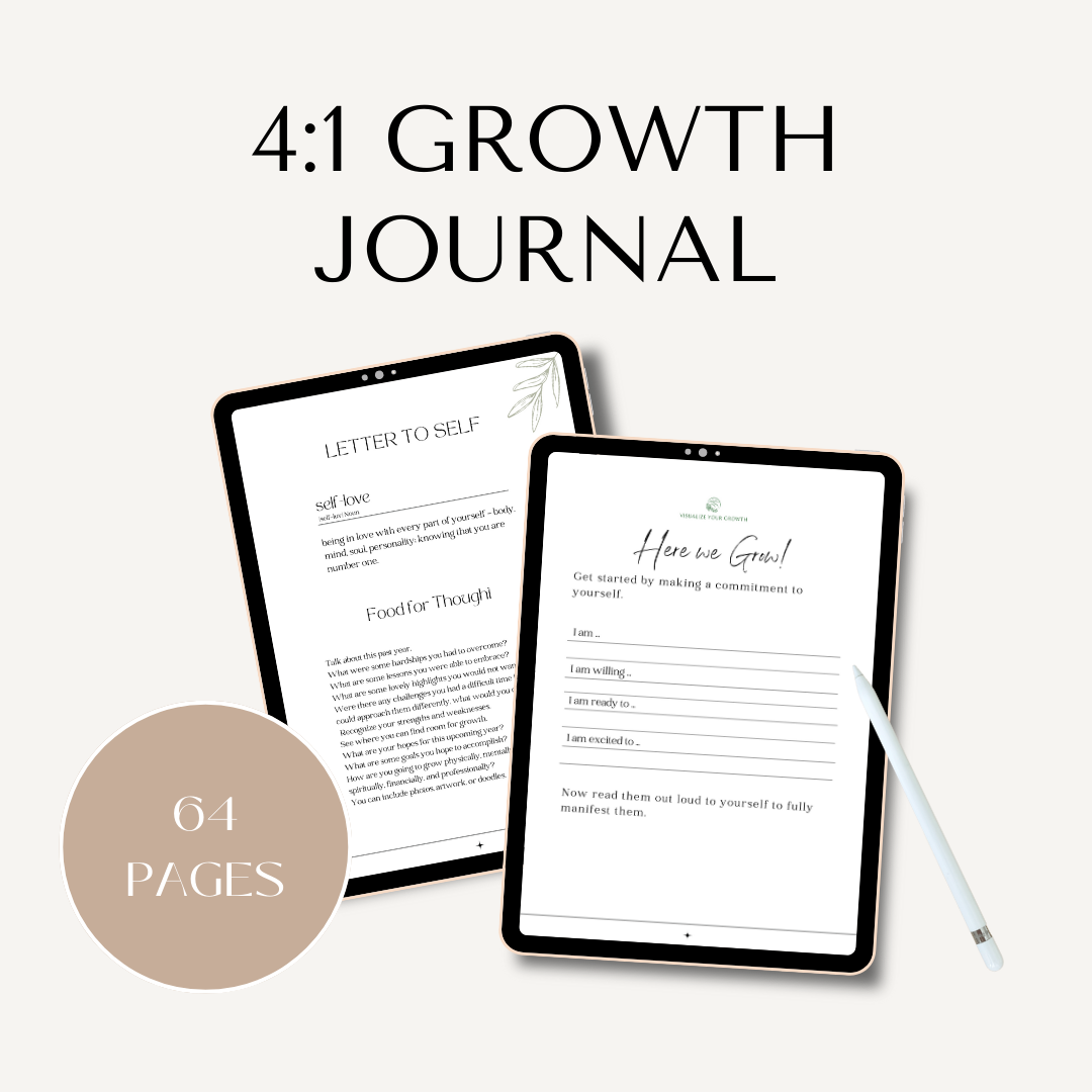 Digital 4 in 1 Growth Journal