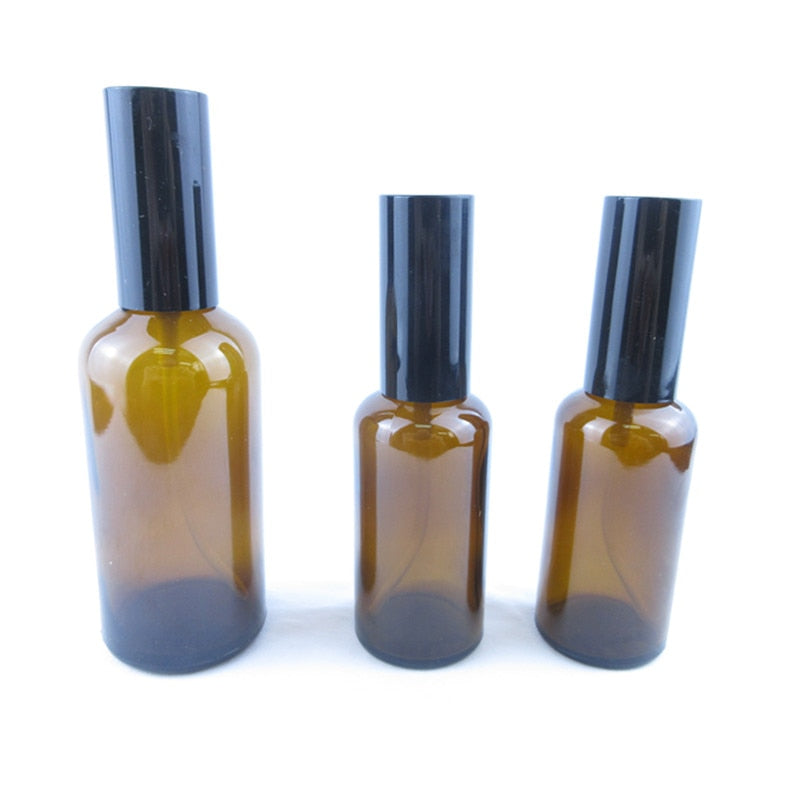 Refillable Travel Size Glass Spray Bottle for Essential Oils