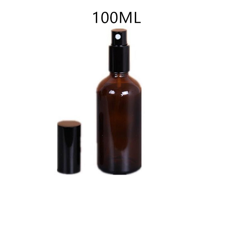 Refillable Travel Size Glass Spray Bottle for Essential Oils